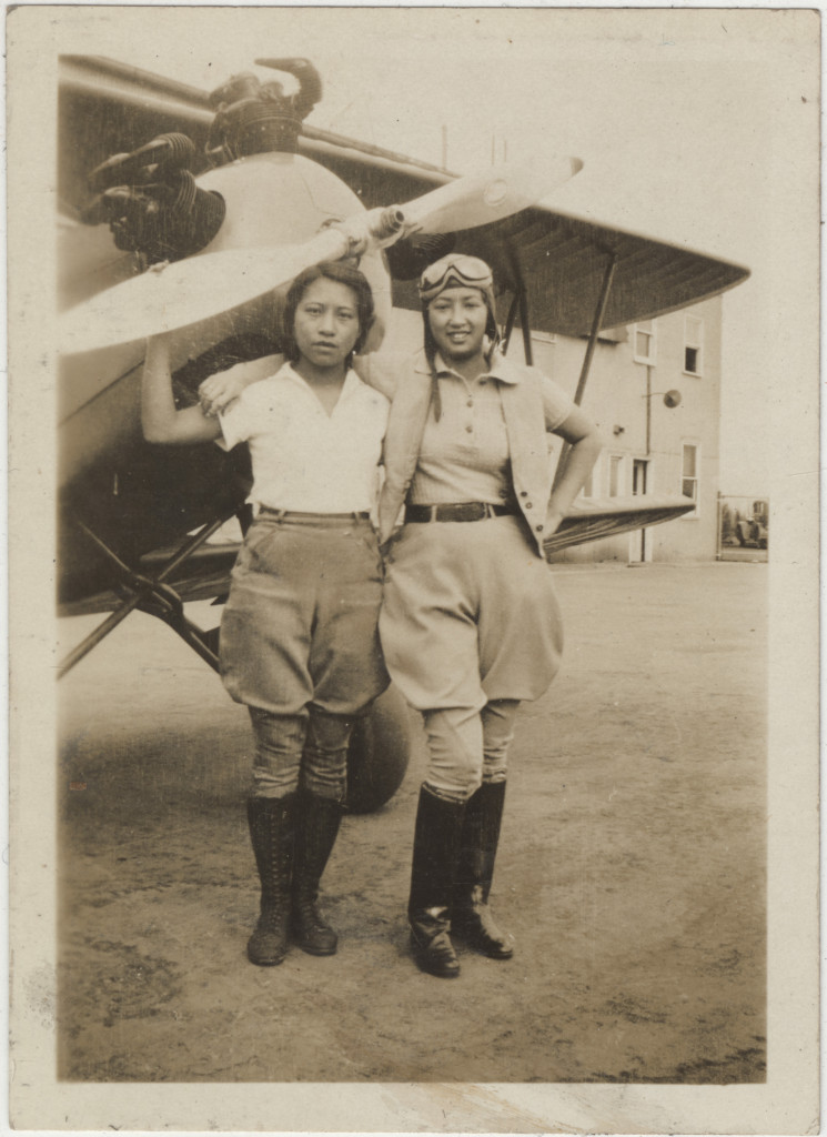 "Hazel Ying Lee and Virginia Wong, ca. 1932–33." Courtesy of Frances M. Tong, Museum of Chinese in America (MOCA) Collection. New York Historical Society.