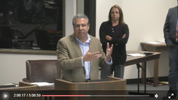 AHA Teaching Division Councilor Trinidad Gonzales (South Texas Coll.) testified in front of the Texas State Board of Education on September 13.