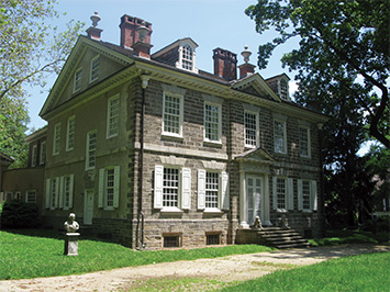 Photograph by Joseph Cialdella. Cliveden was built as a summer home for Benjamin Chew in 1767. Today, it is a historic site working to reintroduce itself to the Germantown neighborhood, in part by telling stories of slavery and domestic servitude that were often left untold.