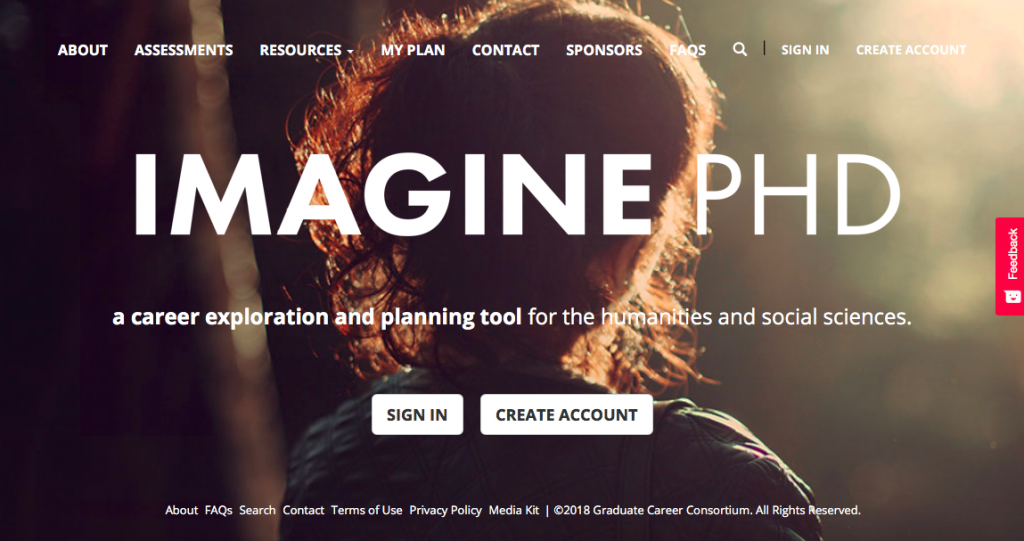 Exploring Career Possibilities with ImaginePhD